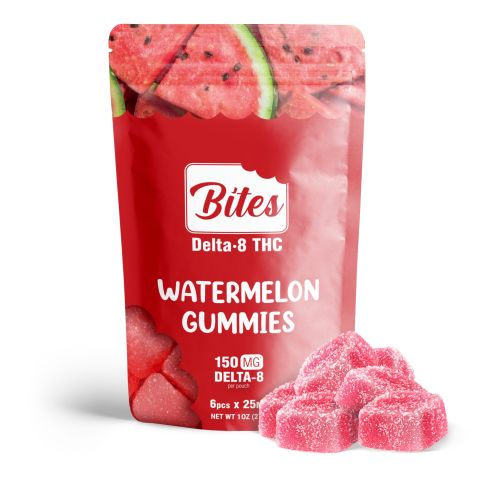 Bites Delta 8 Gummy - Watermelon - 150mg - 1