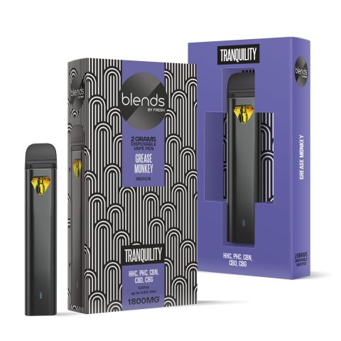 Grease Monkey Vape Pen - HHC, PHC - Disposable - Blends - 1800MG - 1