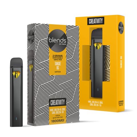 Tangie OG Vape Pen - HHC, D8 - Disposable - Blends - 1800MG - 1