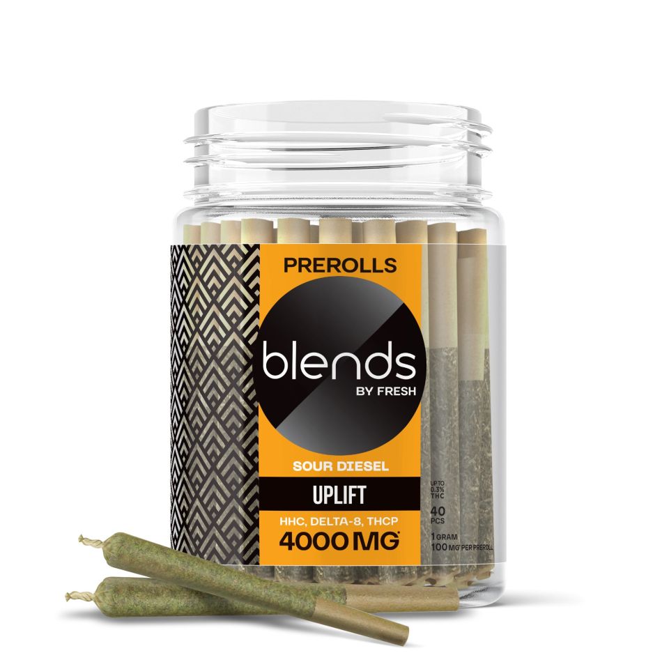 Sour Diesel Pre Roll - HHC, D8, THCP Blend - 4000mg - Fresh